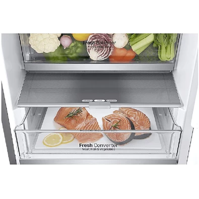 LG GBV7280CMB ezüst alulfagyasztós hűtőszekrény LG GBV7280CMB ezüst alulfagyasztós hűtőszekrény