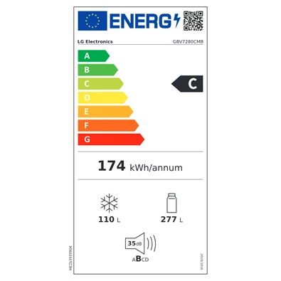 LG GBV7280CMB ezüst alulfagyasztós hűtőszekrény LG GBV7280CMB ezüst alulfagyasztós hűtőszekrény