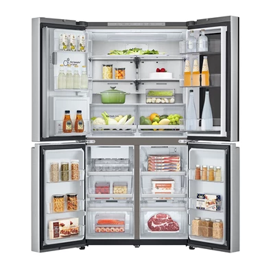 LG GMG960MBEE inox négyajtós hűtőszekrény LG GMG960MBEE inox négyajtós hűtőszekrény