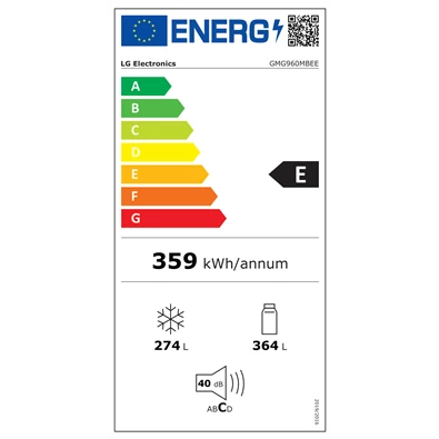 LG GMG960MBEE inox négyajtós hűtőszekrény LG GMG960MBEE inox négyajtós hűtőszekrény
