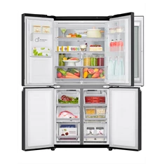 LG GMX844MC6F Side-by-side fekete hűtőszekrény LG GMX844MC6F Side-by-side fekete hűtőszekrény