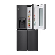 LG GMX844MC6F Side-by-side fekete hűtőszekrény LG GMX844MC6F Side-by-side fekete hűtőszekrény