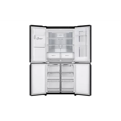 LG GMX844MC6F Side-by-side fekete hűtőszekrény LG GMX844MC6F Side-by-side fekete hűtőszekrény