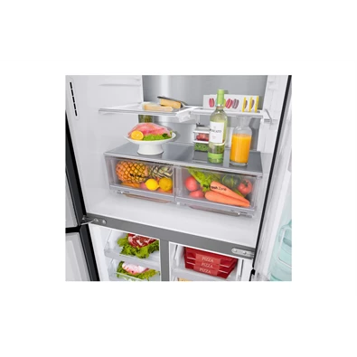 LG GMX844MC6F Side-by-side fekete hűtőszekrény LG GMX844MC6F Side-by-side fekete hűtőszekrény
