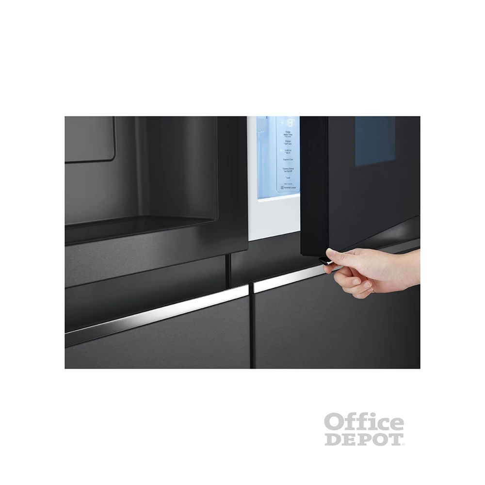 LG GSXV90MCDE fekete, Side-by-Side, Hűtő:416L, Fagyasztó:219L, Total No frost hűtőszekrény