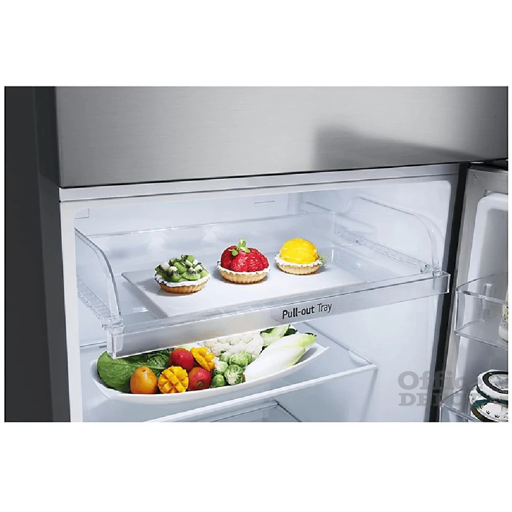 LG GTBV36PZGKD hamvasezüst, felülfagyasztós, Hűtő:240L, Fagyasztó:90L, DoorCooling hűtőszekrény