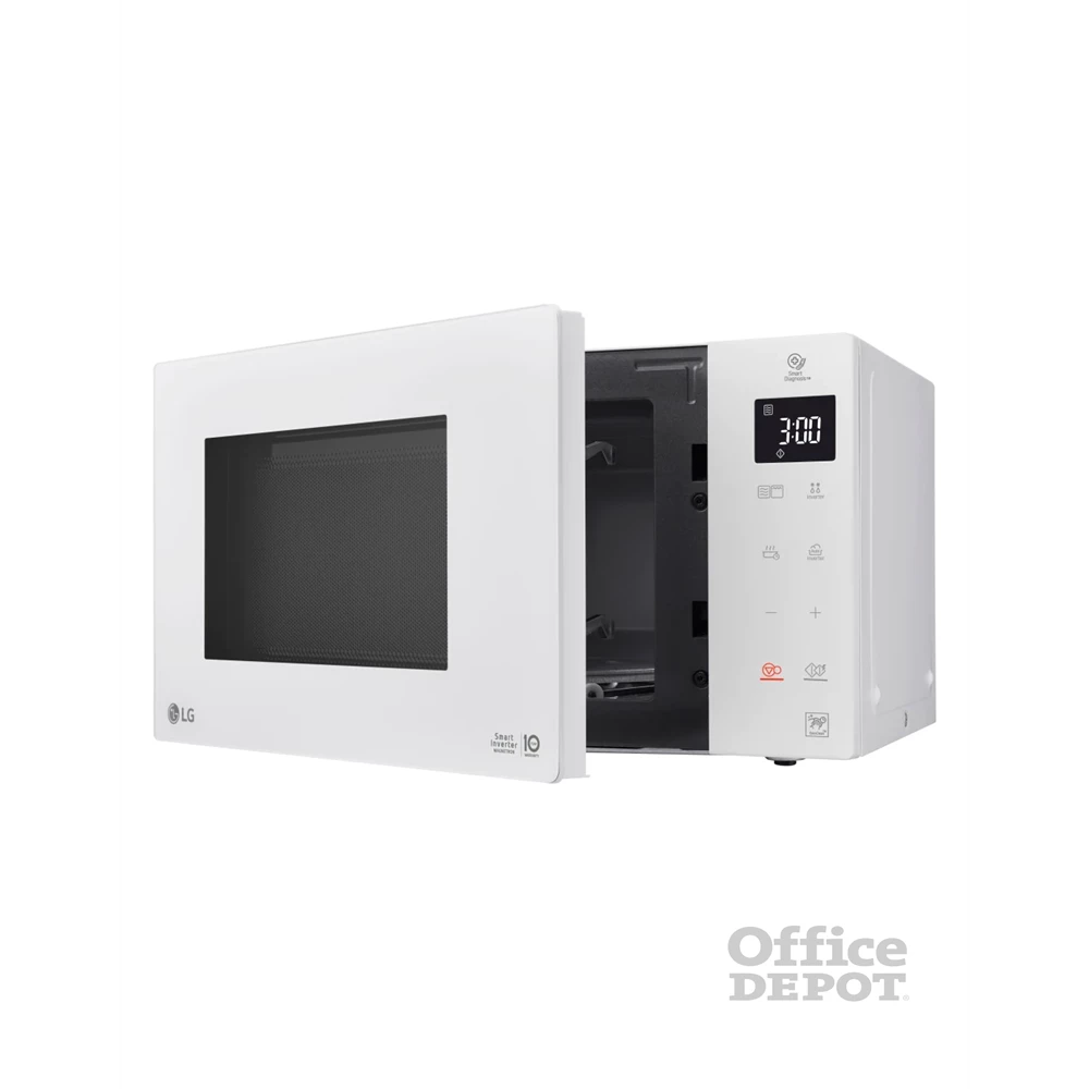 LG MH 6535GIH 1150W 25L fehér mikrohullámú sütő