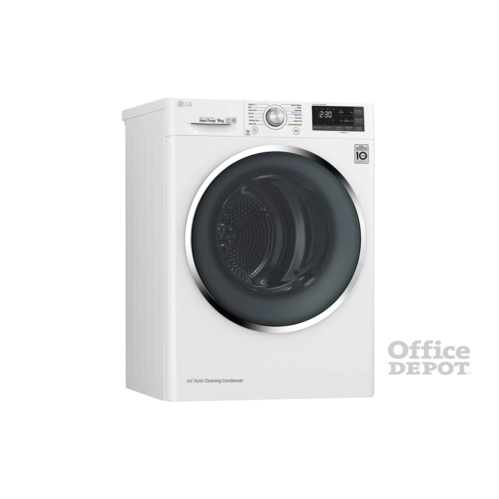 LG RC90U2AV2W hőszivattyús szárítógép