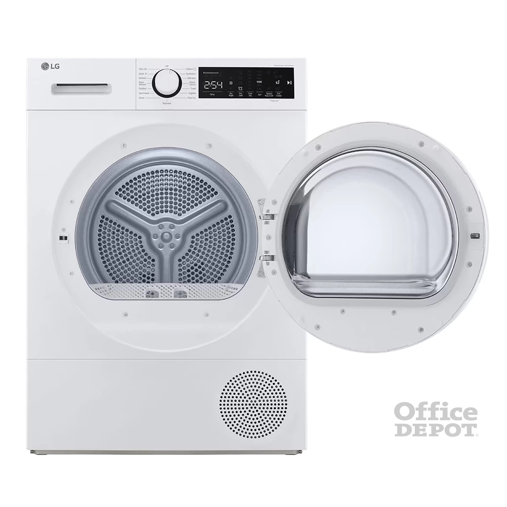 LG RH80T2AP6M fehér, 8 kg, hőszivattyús, szárítógép