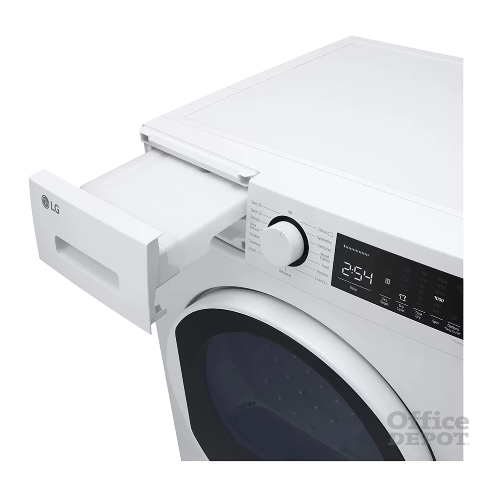LG RH80T2AP6M fehér, 8 kg, hőszivattyús, szárítógép