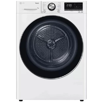 LG RH90V9AV3N fehér, 9 kg, hőszivattyús, szárítógép LG RH90V9AV3N fehér, 9 kg, hőszivattyús, szárítógép