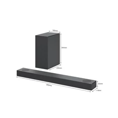 LG S75Q 3.1.2 csatornás Dolby Atmos hangprojektor rendszer LG S75Q 3.1.2 csatornás Dolby Atmos hangprojektor rendszer