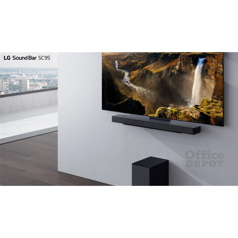 LG SC9S 3.1.3 csatornás Dolby Atmos hangprojektor rendszer (Újracsomagolt)