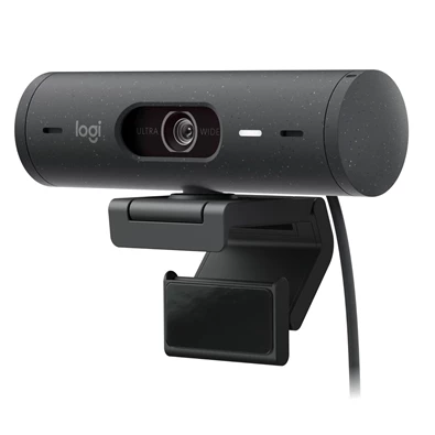 LOGITECH Webkamera - BRIO 505 HD 1080p Mikrofon, Fekete LOGITECH Webkamera - BRIO 505 HD 1080p Mikrofon, Fekete