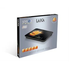 Laica KS5015L narancs mintás fekete digitális konyhai mérleg Laica KS5015L narancs mintás fekete digitális konyhai mérleg