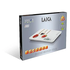 Laica KS5020W fakanál mintás fehér digitális konyhai mérleg Laica KS5020W fakanál mintás fehér digitális konyhai mérleg