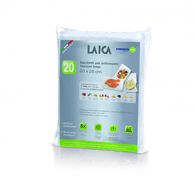 Laica VT36050 20 db-os légcsatornás vákuumcsomagoló tasak szett Laica VT36050 20 db-os légcsatornás vákuumcsomagoló tasak szett