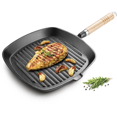 Lamart LT1063 24 cm öntöttvas serpenyő Lamart LT1063 24 cm öntöttvas serpenyő