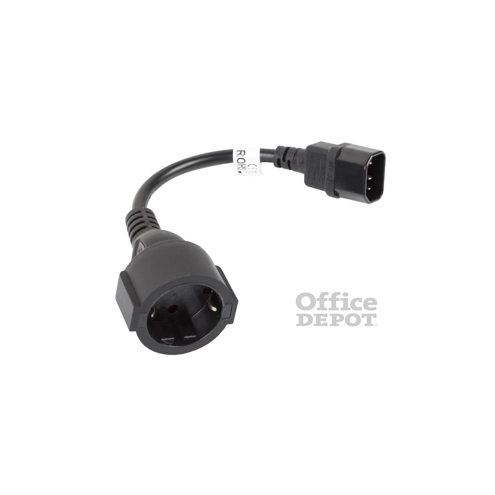 Lanberg 20cm C14 apa - SCHUKO anya átalakító