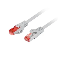 Lanberg PCF6-10CU-0150-S Cat.6 F/UTP AWG26 LSZH árnyékolt szürke patch kábel 1,5m Lanberg PCF6-10CU-0150-S Cat.6 F/UTP AWG26 LSZH árnyékolt szürke patch kábel 1,5m