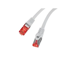 Lanberg PCF6-10CU-0150-S Cat.6 F/UTP AWG26 LSZH árnyékolt szürke patch kábel 1,5m Lanberg PCF6-10CU-0150-S Cat.6 F/UTP AWG26 LSZH árnyékolt szürke patch kábel 1,5m