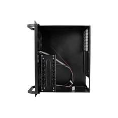 Lanberg SC01-3504-10B 19" 4U SZÉL:430mm MÉLY:350mm MAG:177mm táp nélküli rack szerver ház Lanberg SC01-3504-10B 19" 4U SZÉL:430mm MÉLY:350mm MAG:177mm táp nélküli rack szerver ház