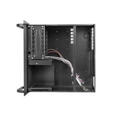 Lanberg SC01-4504-08B 19" 4U SZÉL:430mm MÉLY:450mm MAG:177mm táp nélküli rack szerver ház