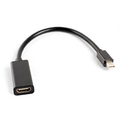 Lanberg mini Displayport apa - HDMI anya 20cm fekete adapter Lanberg mini Displayport apa - HDMI anya 20cm fekete adapter