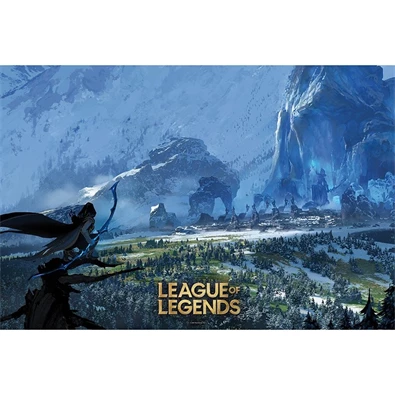 League of Legends "Freljord" 91,5x61 cm poszter