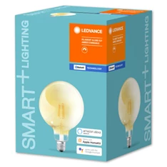 Ledvance Smart+ Bluetooth vezérlésű arany búra/5,5W/600lm/DIM/2500K/E27  LED gömb izzó