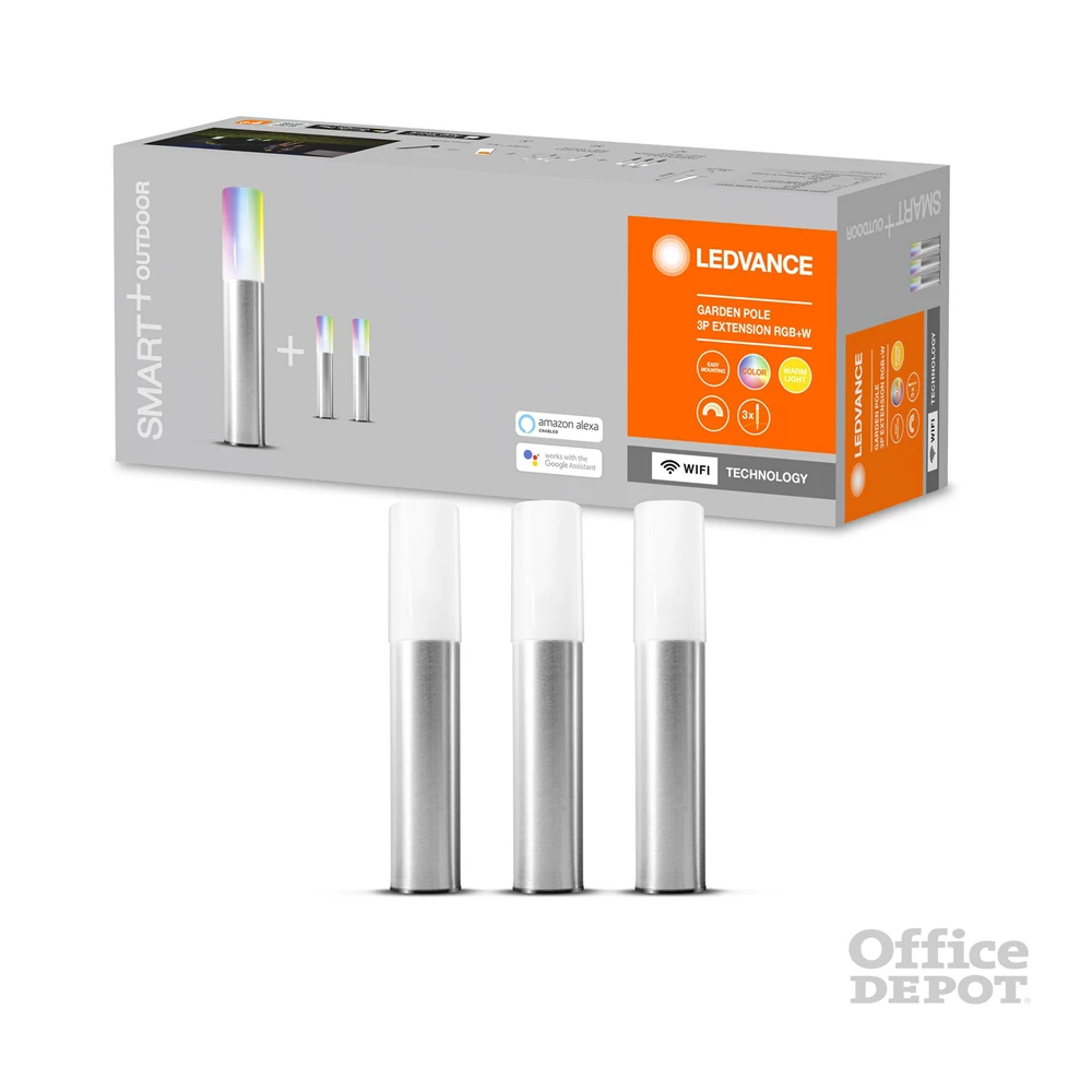 Ledvance Smart+ WiFi Garden 3 Pole kiegészítő 3db-os okos kültéri lámpa, színváltós, okos,  vezérlehető  lámpatest