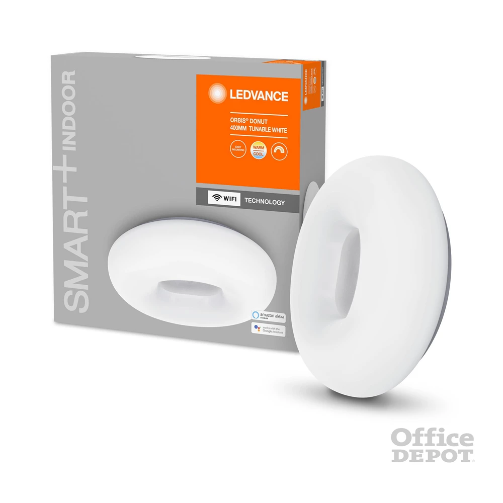 Ledvance Smart+ WiFi  menny. okos lámpa fánk alakú, áll. színhőm. 400mm okos,  vezérelhető intelligens lámpatest