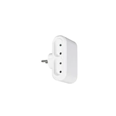 Legrand 050650 6A EUR gyermekvédett fehér négyes elosztódugó Legrand 050650 6A EUR gyermekvédett fehér négyes elosztódugó