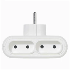 Legrand 050650 6A EUR gyermekvédett fehér négyes elosztódugó Legrand 050650 6A EUR gyermekvédett fehér négyes elosztódugó