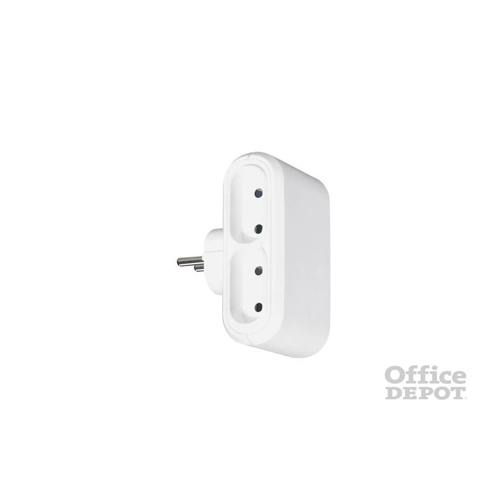 Legrand 050650 6A EUR gyermekvédett fehér négyes elosztódugó