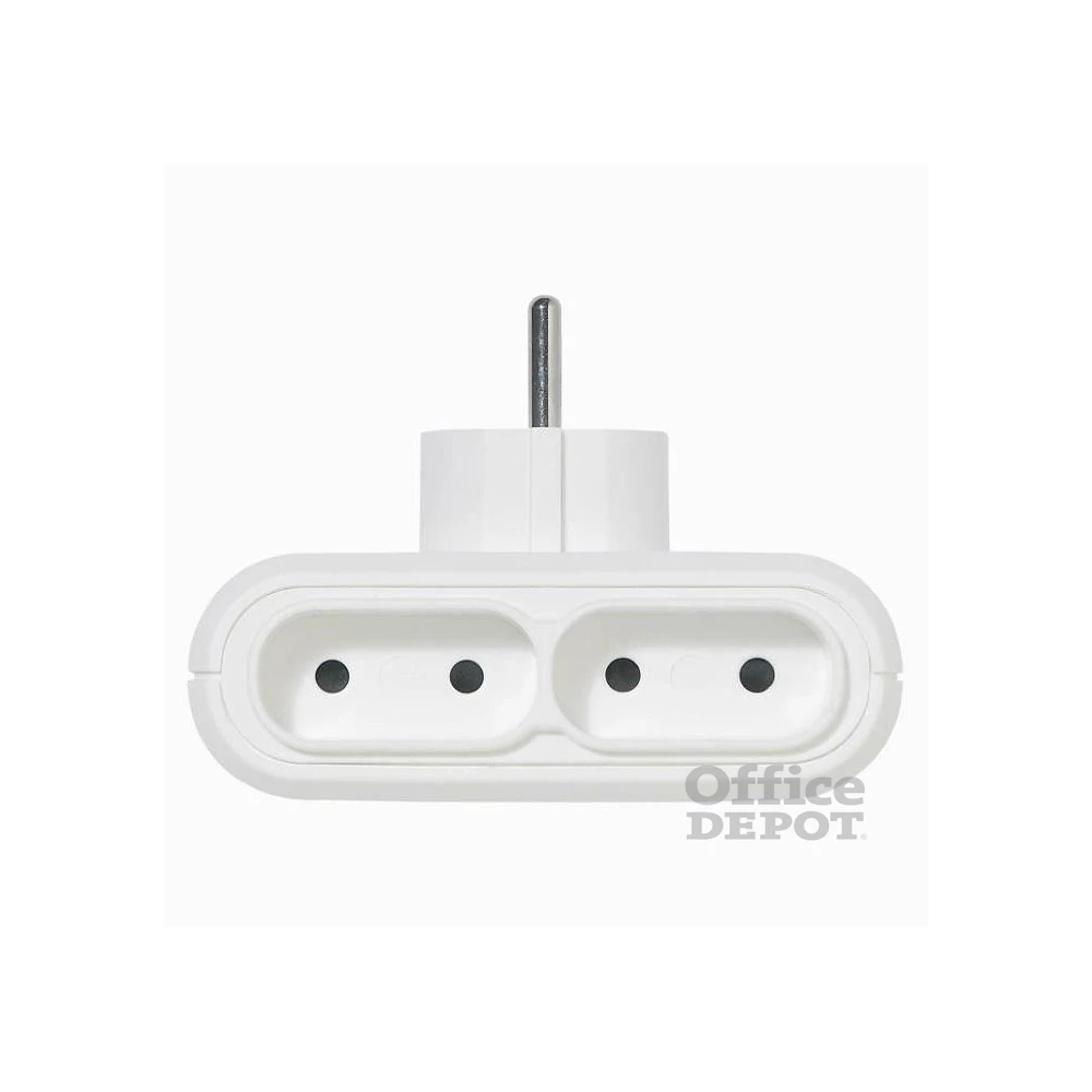 Legrand 050650 6A EUR gyermekvédett fehér négyes elosztódugó