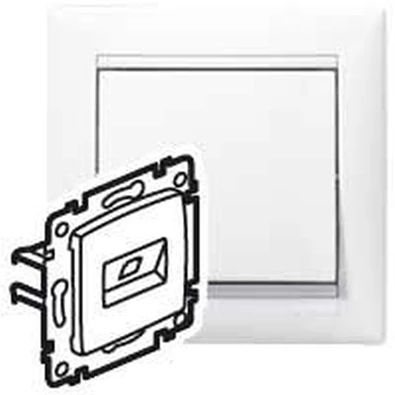Legrand 774247 Valena körömmel fehér 2xRJ45 LCS2 Cat6 UTP aljzat Legrand 774247 Valena körömmel fehér 2xRJ45 LCS2 Cat6 UTP aljzat