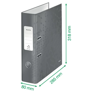 Leitz 180° Wow A4 8cm kék iratrendező Leitz 180° Wow A4 8cm kék iratrendező