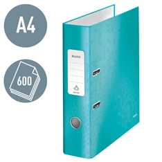 Leitz 180 fok Wow 8cm jégkék iratrendező Leitz 180 fok Wow 8cm jégkék iratrendező