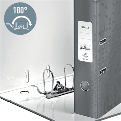 Leitz 180 fok Wow 8cm jégkék iratrendező Leitz 180 fok Wow 8cm jégkék iratrendező