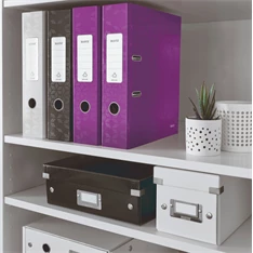 Leitz 180 fok Wow 8cm lila iratrendező Leitz 180 fok Wow 8cm lila iratrendező