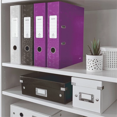 Leitz 180 fok Wow 8cm lila iratrendező Leitz 180 fok Wow 8cm lila iratrendező