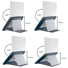 Leitz COSY Ergo 13"-17" bársony szürke laptop állvány Leitz COSY Ergo 13"-17" bársony szürke laptop állvány