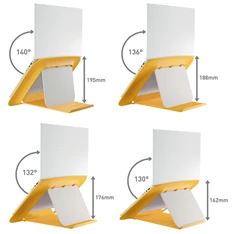 Leitz COSY Ergo 13"-17" meleg sárga laptop állvány Leitz COSY Ergo 13"-17" meleg sárga laptop állvány