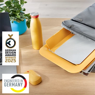 Leitz COSY Ergo 13"-17" meleg sárga laptop állvány Leitz COSY Ergo 13"-17" meleg sárga laptop állvány