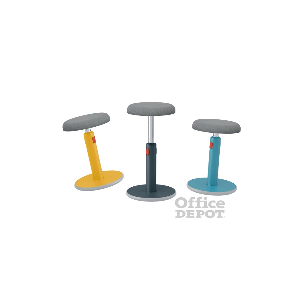 Leitz COSY Ergo Active bársony szürke ergonomikus ülő-álló szék