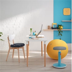 Leitz COSY Ergo Active bársony szürke ergonomikus ülő-álló szék Leitz COSY Ergo Active bársony szürke ergonomikus ülő-álló szék