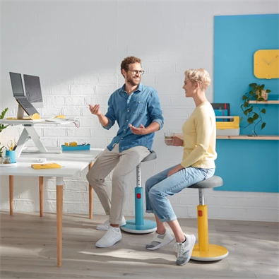 Leitz COSY Ergo Active meleg sárga ergonomikus ülő-álló szék Leitz COSY Ergo Active meleg sárga ergonomikus ülő-álló szék