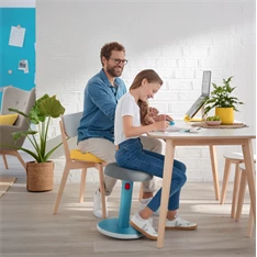 Leitz COSY Ergo Active meleg sárga ergonomikus ülő-álló szék Leitz COSY Ergo Active meleg sárga ergonomikus ülő-álló szék