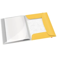 Leitz COSY PP meleg sárga pólyás iratvédő mappa Leitz COSY PP meleg sárga pólyás iratvédő mappa
